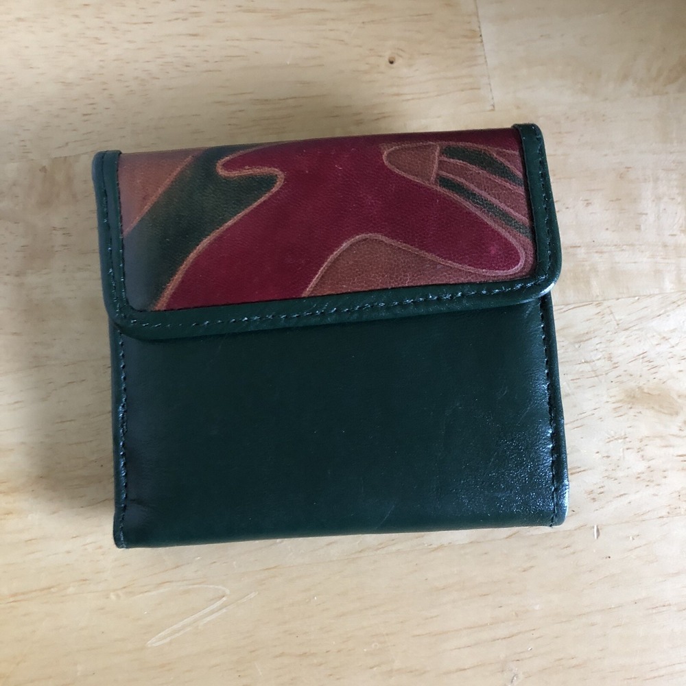 Buxton Lamb skin Leather Women's Wallet Cash, Coin, Card Holder
